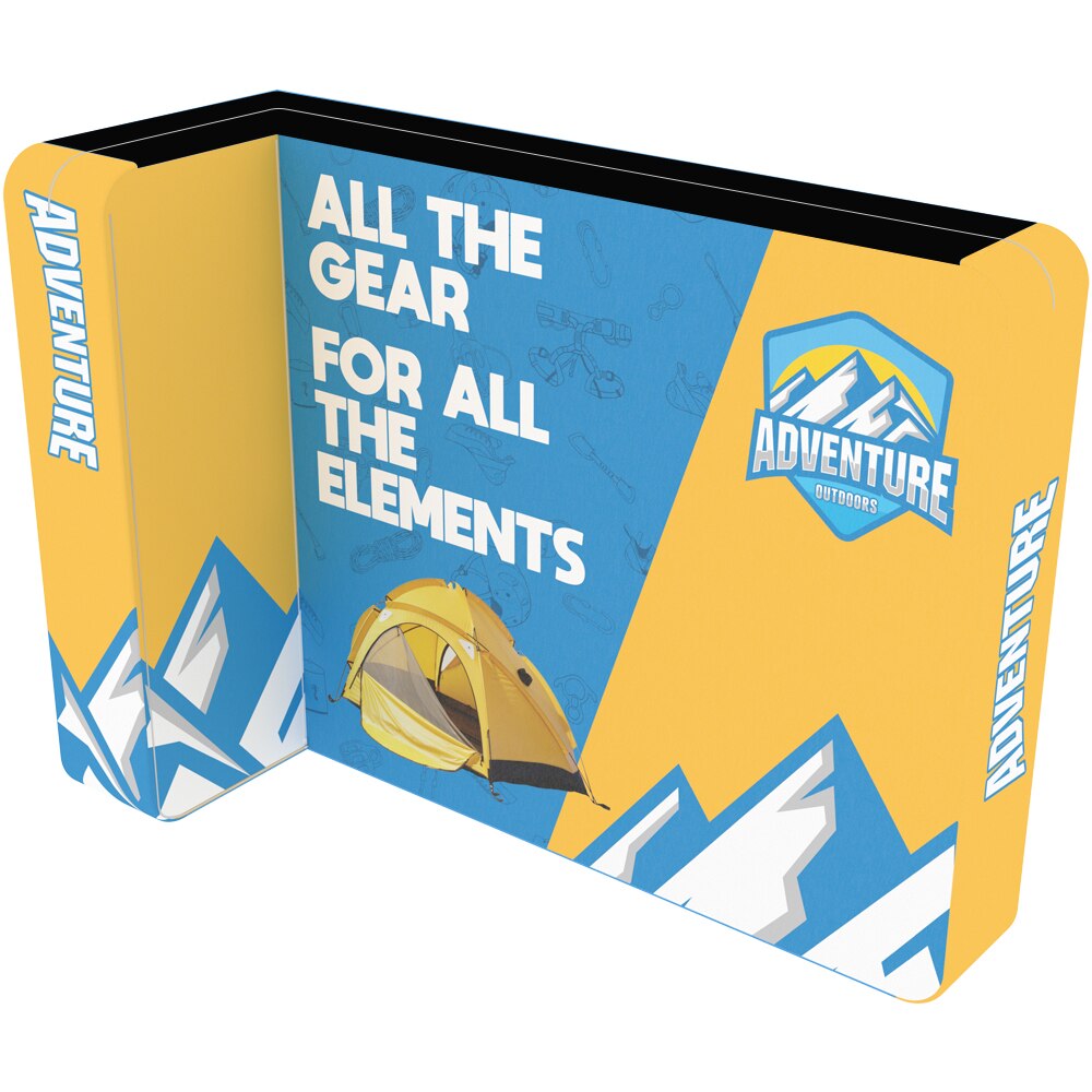 Wallbox 10ft w/Left Storage — Double Sided Graphic Package
